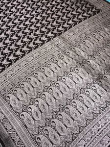 Vintage Silk Floral Fabric