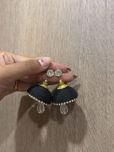 Elegant Pearl &amp; Crystal Drop Earrings