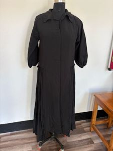 Elegant Black Midi Dress