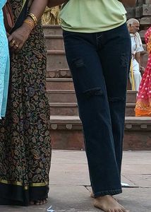 Ripped black Denim Jeans