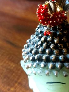 Red Bead Earrings
