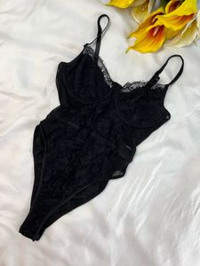 Black Lace Bodysuit