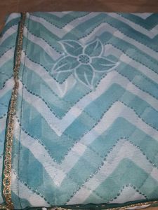 Sea Green Saree