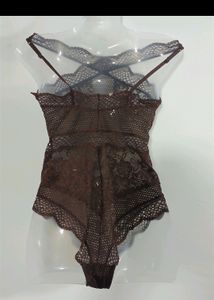 Brown Bodysuit