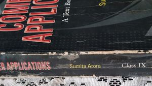 Computer Application Textbook For 9th Standard.........📚📙📖