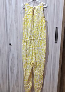 Vero Moda Yellow Jumpsuit