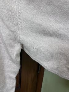Beige Max Pearl Peterpan Collar Sweater