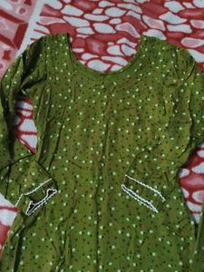 Mehandi Green  Kurta Set