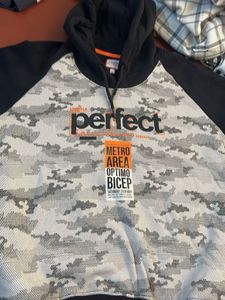 Camouflage Print Hoodie