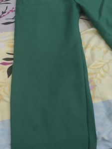 Green Straight Denim High waist