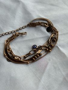 Evil Eye Golden Bracelet