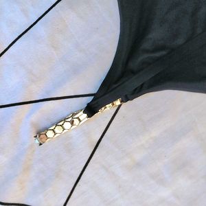 Black Chain Detail Bikini Set