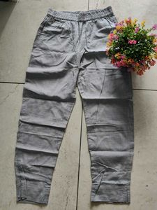 Light grey Pure Cotton Pant For daily use