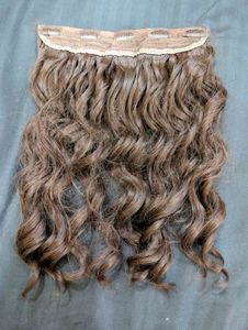 5 Clip Volumiser Hair Extensions (Brown)