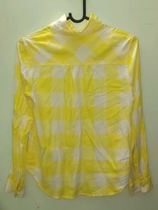 Yellow Plaid Shirt