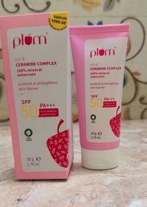 Plum Oat &amp; Ceramide Complex Mineral Sunscreen SPF