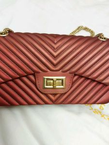 Quilted Chevron Crossbody Bag