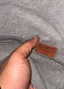 Voi jeans code black Men's Pullover Sweatshirt