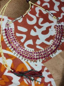 Ruby Gemstone Necklace