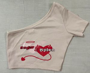 Urbanic Pink One Shoulder Top
