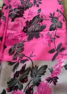 Floral Print Saree