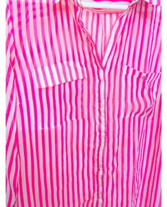 Pink &amp; White Shirt