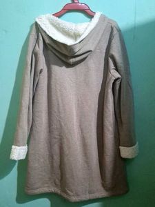 Hooded Fleece Cardigan