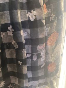 Black Nd Grey Check Dupatta