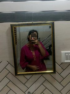 Embroidered Purple Kurta