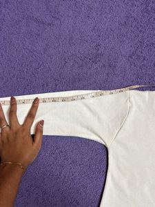 White Turtle Neck Tshirt