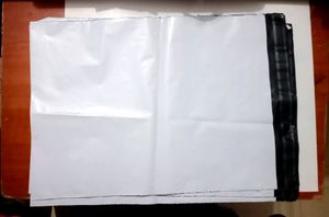 25 Pieces -12x16 Inches Plain Courier Poly Bags