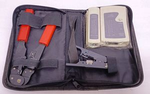 LogiLink WZ0010 Cable Tester for RJ11, RJ12, RJ45