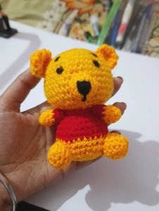 Pooh Bear Amigurumi Plushie Toy