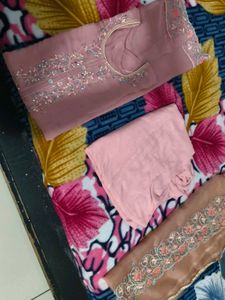 organza fabric suit salwar