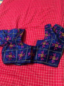 Saree With Blouse