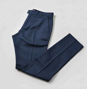 Men's Navy Blue Formal Trousers