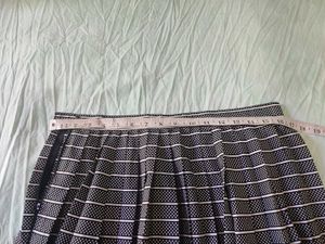Pleated Plaid Skirt Waist 30-34