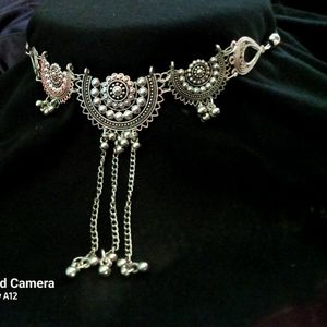 Oxidised Chocker Necklace