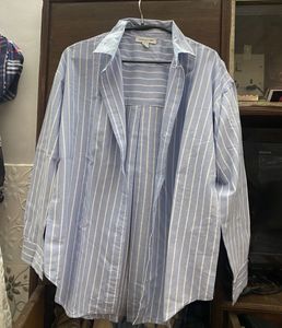 Striped Button-Down Shirt {S/M/L} Available