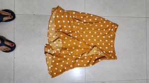 Vero Moda  Polka Dot Flowy Skirt