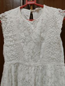 Beautiful White Dress Fits-S