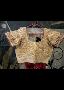 one time used bridal blouse