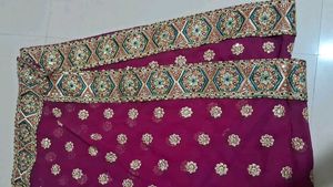 New Saree Redi Blouse K Sath H