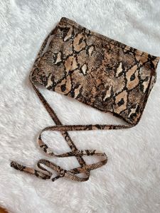 Y2K Snake Print Top 🫶🏻