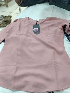 Peach Floral Top 3pc Combo