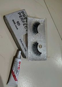 Swiss Beauty Mascara With FREE Eyelashes And Glue