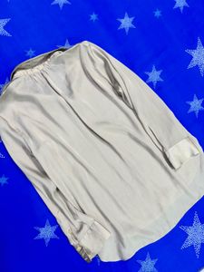Silk Beige Shirt