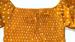 Yellow Polka Top 💛
