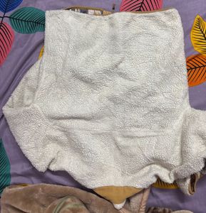 🇬🇧Cozy White Sherpa Jacket