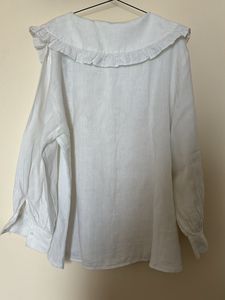 Peter Pan Collar Top from ZARA